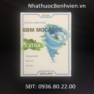 Muối súc miệng họng BBM Mocagos Extra H30 Gói