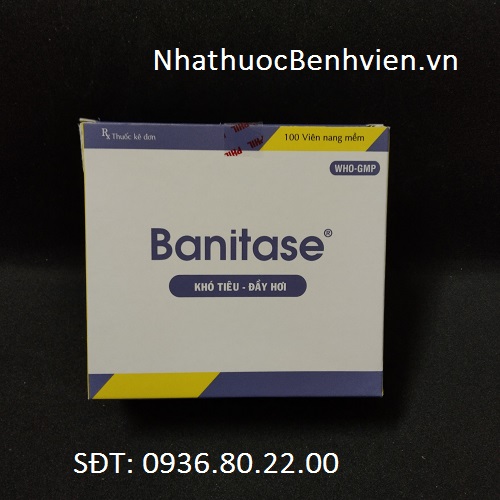 Thuốc Banitase - Trị Khó tiêu, đầy hơi