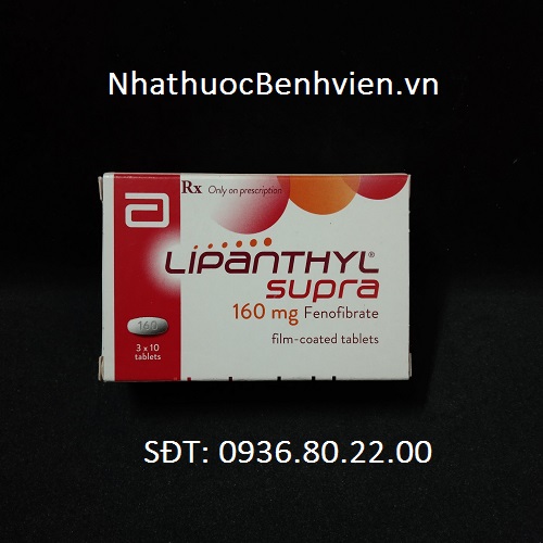 Thuốc Lipanthyl Supra 160mg