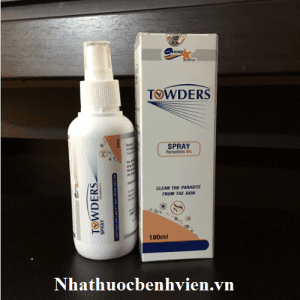 Thuốc Towders - Loại bỏ kí sinh trùng trên da