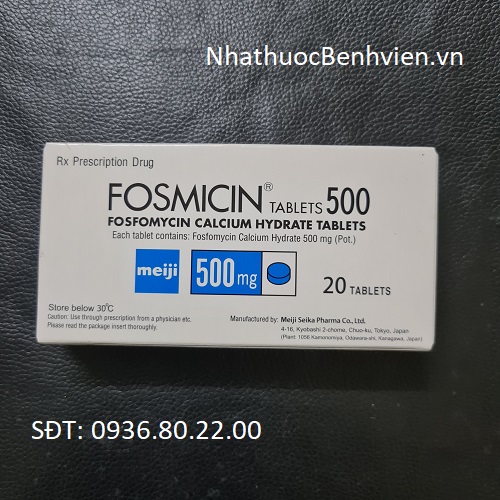 Thuốc Fosmicin 500mg