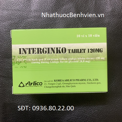 Thuốc Interginko Tablet 120mg