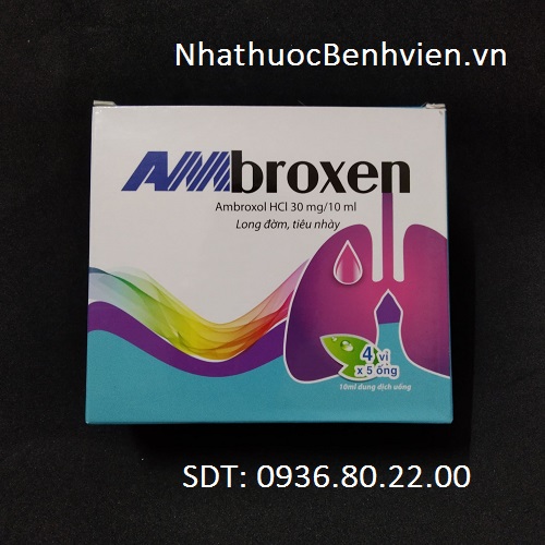 Thuốc Ambroxen - Dung dịch uống