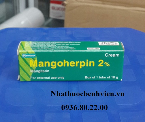 Thuốc Mangoherpin 2% Cream