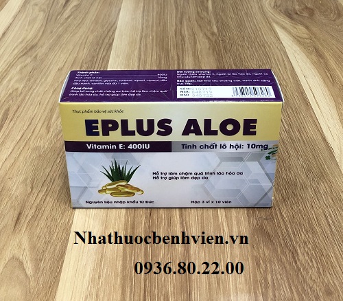 EPLUS ALOE – Thực Phẩm Bảo Vệ Sức Khỏe