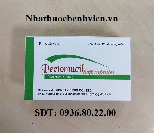 Thuốc Pectomucil Soft Capsule