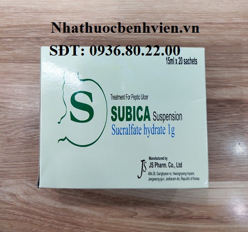Thuốc Subica Suspension