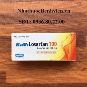Thuốc SaVi Losartan 100mg