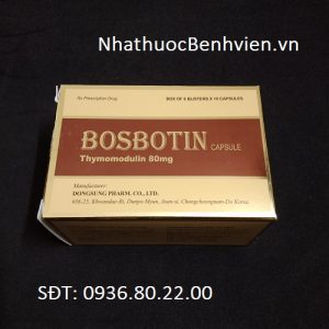 Thuốc Bosbotin Capsule 80mg