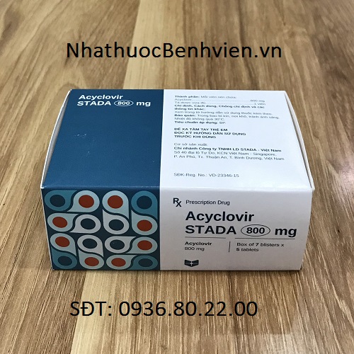 Acyclovir Stada 800mg