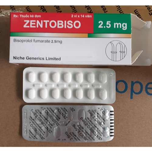 Thuốc Zentobiso 2.5mg