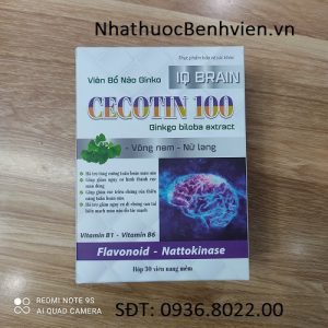 Viên bổ não Ginko Cecotin 100