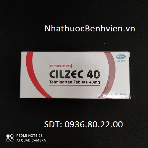 Thuốc Cilzec 40 Mg