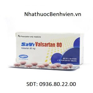 Thuốc Savi Valsartan 80mg