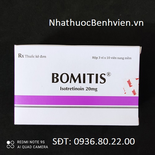 Thuốc Bomitis 20mg