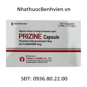 Thuốc Prizine Capsule 5mg