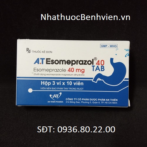 Thuốc A.T Esomeprazol 40 Tab