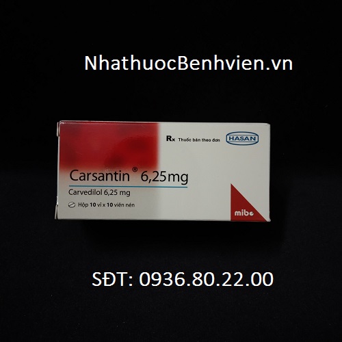 Thuốc Carsantin 6.25mg