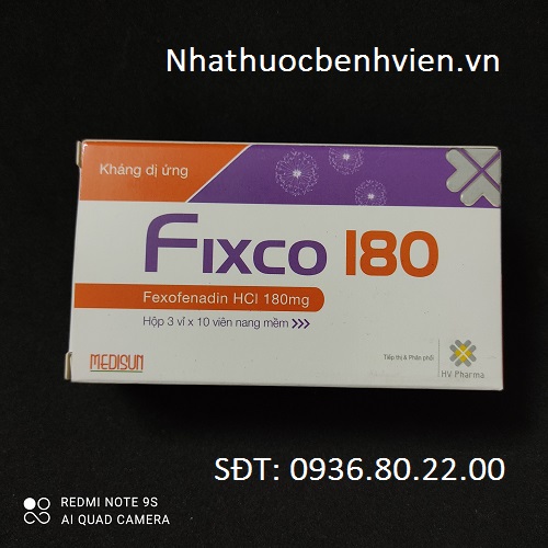 Thuốc Fixco 180 MG