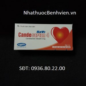 Thuốc SaVi Candesartan 4 MG