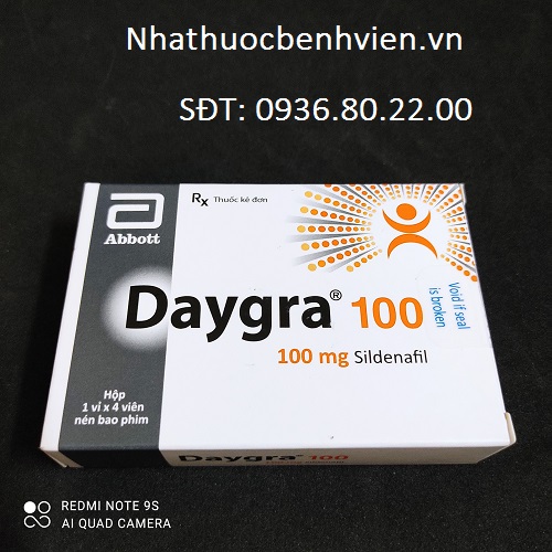 Thuốc Daygra 100 MG