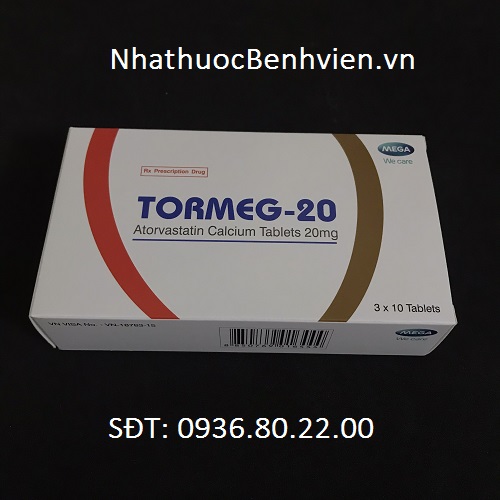 Thuốc Tormeg-20 MG