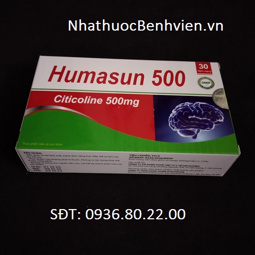 Thực Phẩm Bảo vệ sức khỏe Humasun 500