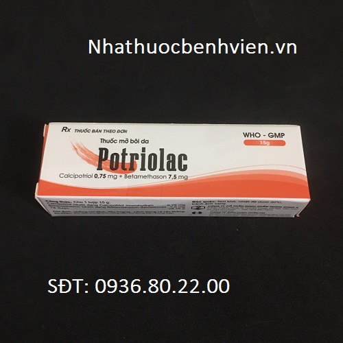 Thuốc mỡ bôi da Potriolac