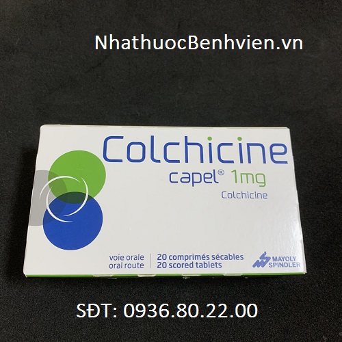 Thuốc Colchicine Capel 1mg