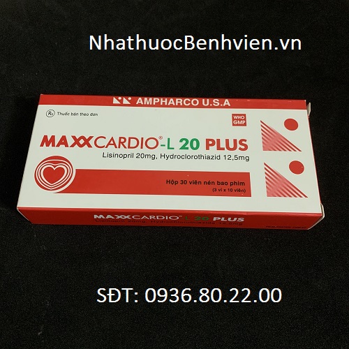 Thuốc Maxxcardio-L 20 Plus