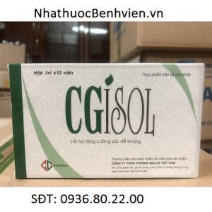 Thực phẩm bảo vệ sức khỏe CGisol