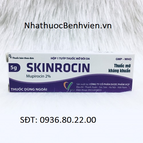 Thuốc Mỡ bôi da SKINROCIN 2%
