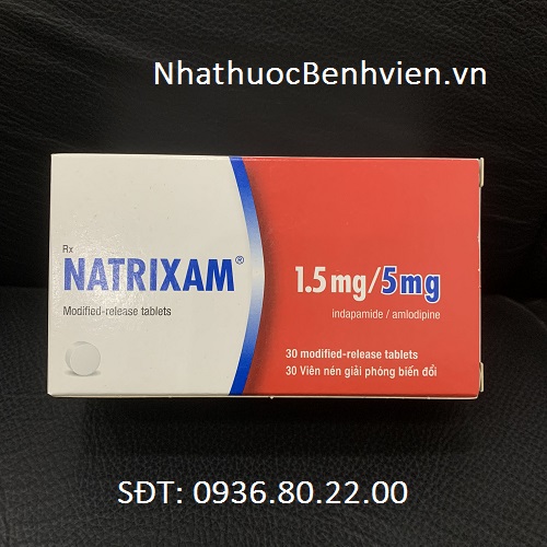Thuốc Natrixam 1.5mg/5mg