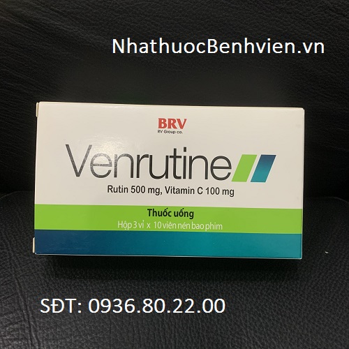 Thuốc Venrutine 500mg/100mg