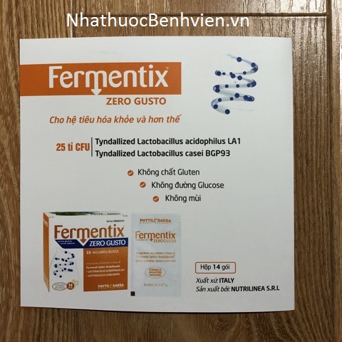 Thực Phẩm bảo vệ sức khỏe Fermentix Zerogusto