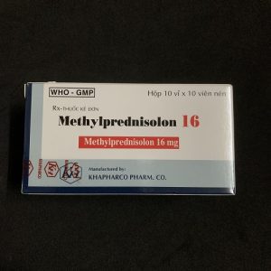 Thuốc Methylprednisolon 16 Khapharco