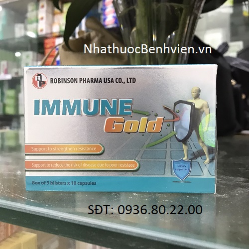 Thực phẩm bảo vệ sức khỏe Immune Gold
