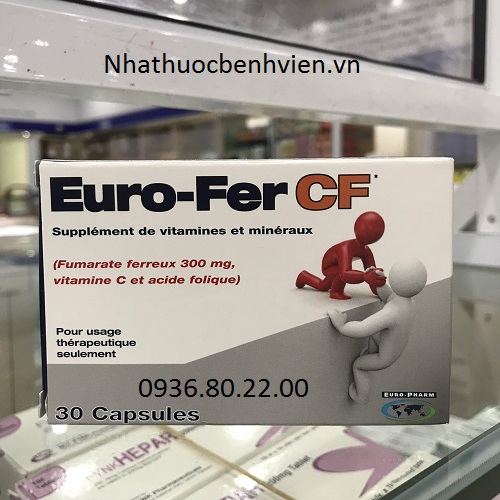 Thực phẩm bảo vệ sức khỏe Euro-Fer Cf