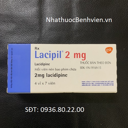 Thuốc Lacipil 2mg