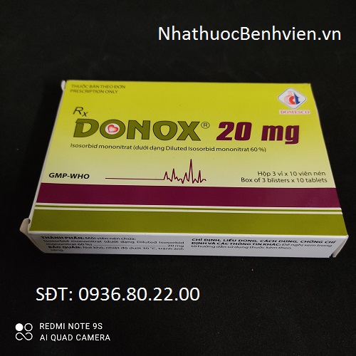 Thuốc DONOX 20mg