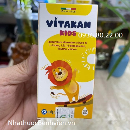 Thực phẩm bảo vệ sức khỏe Vitakan Kids 100ml