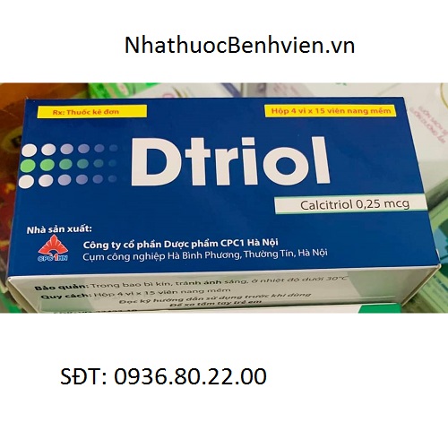 Thuốc Dtriol 0.25mcg