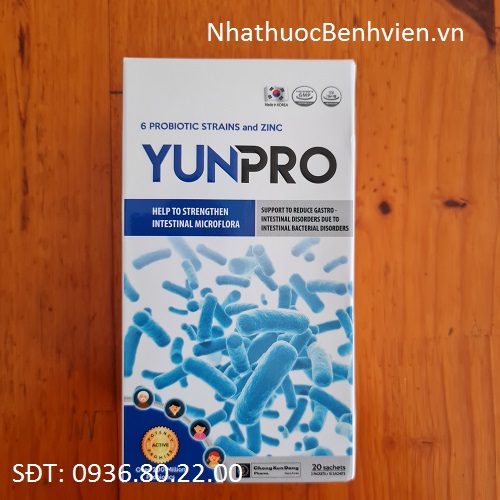 Thực phẩm bảo vệ sức khỏe Men vi sinh Yunpro