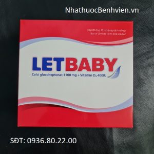 Dung dịch uống Thuốc Letbaby 10ml