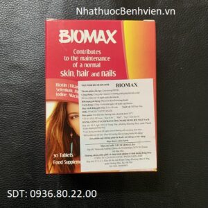 Thực phẩm Bảo vệ sức khỏe Biomax H30V