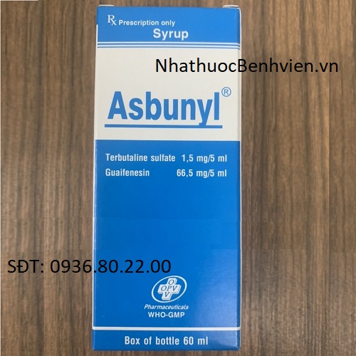 Thuốc Asbunyl 60ml - Dung dịch uống