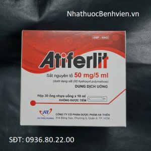 Dung dịch uống Thuốc Atiferlit 100mg/10ml