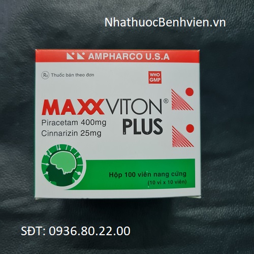 Thuốc Maxxviton Plus 400mg/25mg