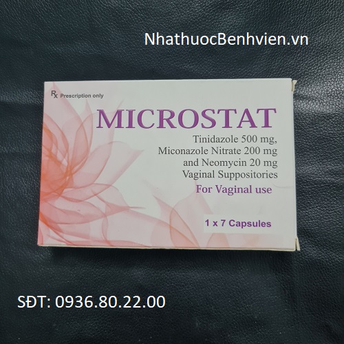 Thuốc Microstat - Viên đặt Âm Đạo