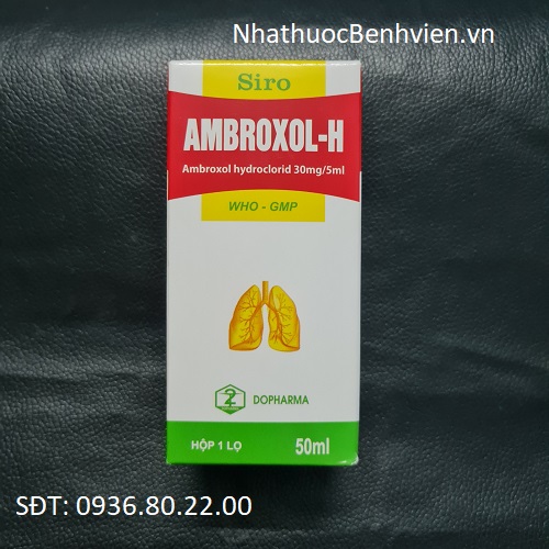 Thuốc Siro Ambroxol-H 50ml